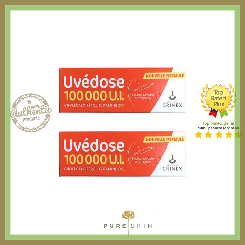 Vitamin D3 Uvedose - 1 Liều Cho 3 Tháng 100000 UI