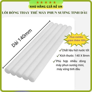 Lõi bông hút nước thay thế máy xông tinh dầu phun sương tạo ẩm loại 14cm
