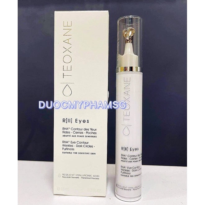 Kem chăm sóc và trẻ hóa vùng mắt Teoxane R[II] Eyes Contour 15ml - RHA™ ADVANCED EYE CONTOUR