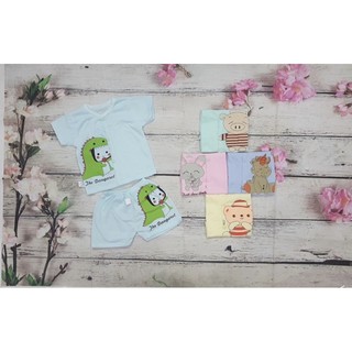 Combo 10 bộ đồ cotton cho bé trai/bé gái(3-16kg)