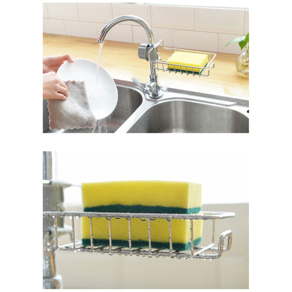 Kệ Inox Không Gỉ Gắn Vòi Nước Đa Năng – Dumi Shop