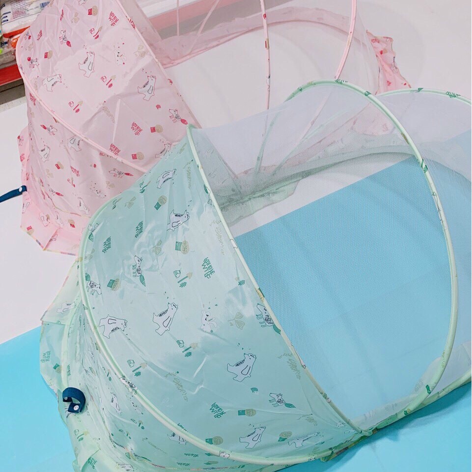 Màn Chụp Gấp Gọn Cho Bé Emma Kids, Mùng Chụp Cho Bé Sơ Sinh Phù Hợp Cho Trẻ Từ 0-3Tuổi Babibu - MCEK