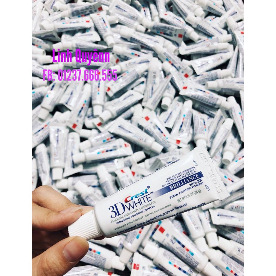 [Mã COSHOT03 giảm 10% đơn 350K] CHÍNH HÃNG - Kem đánh răng Crest 116gr/24gr | BigBuy360 - bigbuy360.vn