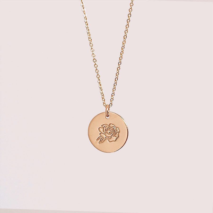 Dây chuyền hoa bạc custom 4 loài hoa cao cấp Gix Jewel