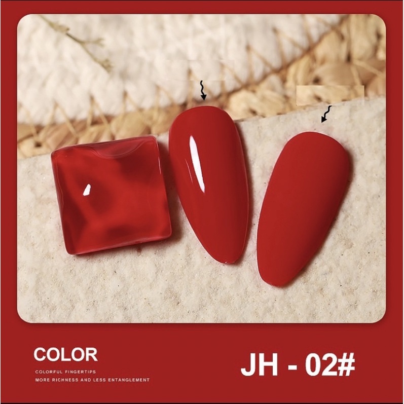 Sơn gel AS sơn móng tay gel tone đỏ chery đỏ mận đỏ đô đỏ trầm mã JH