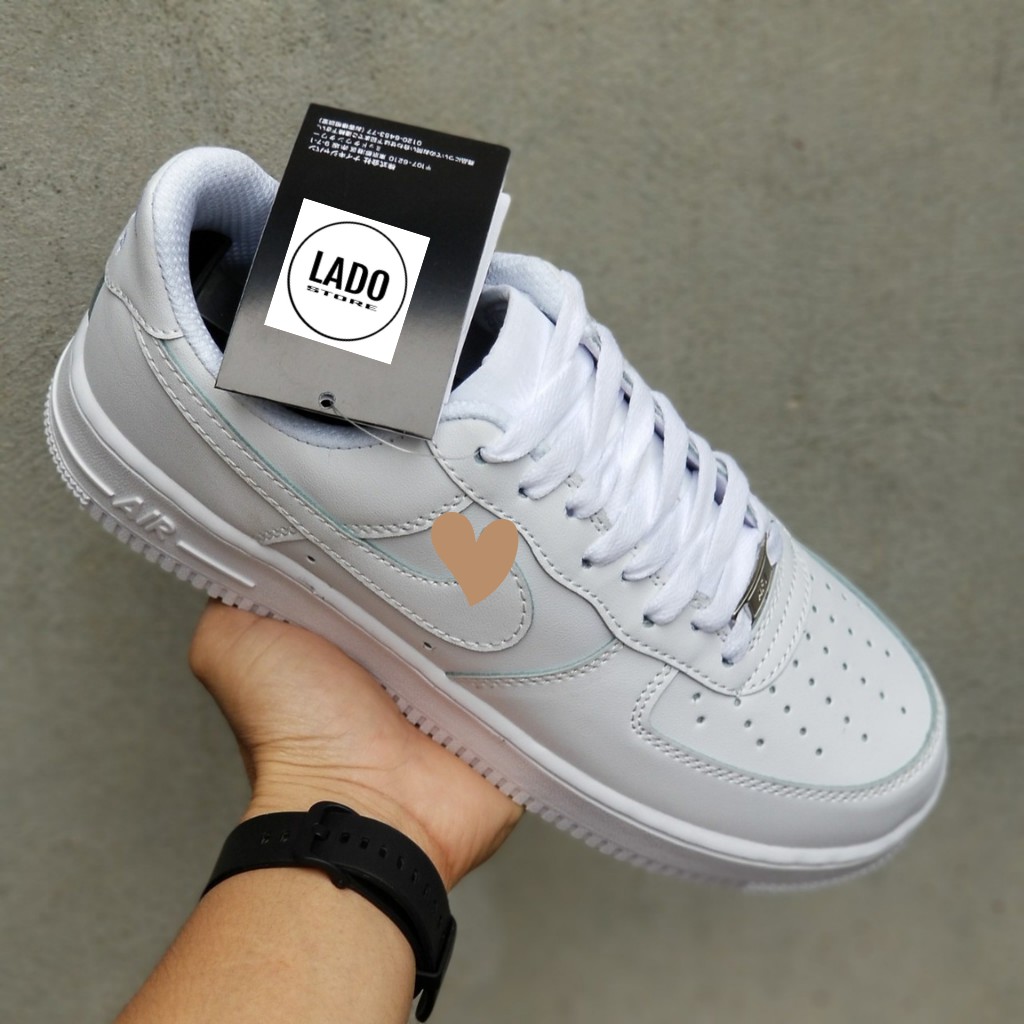 Giầy AF1 Air Force One Trắng Sneaker Nam Nữ Hàng Zep 11 Chuẩn Full Phụ Kiện Đẹp Êm Nhẹ LADO