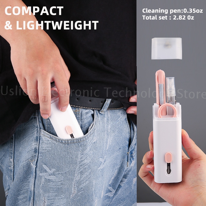 Dllencase Bộ Dụng Cụ Vệ Sinh Bàn Phím Máy Tính 7 Trong 1 Cho Airpods 3 Pro A315