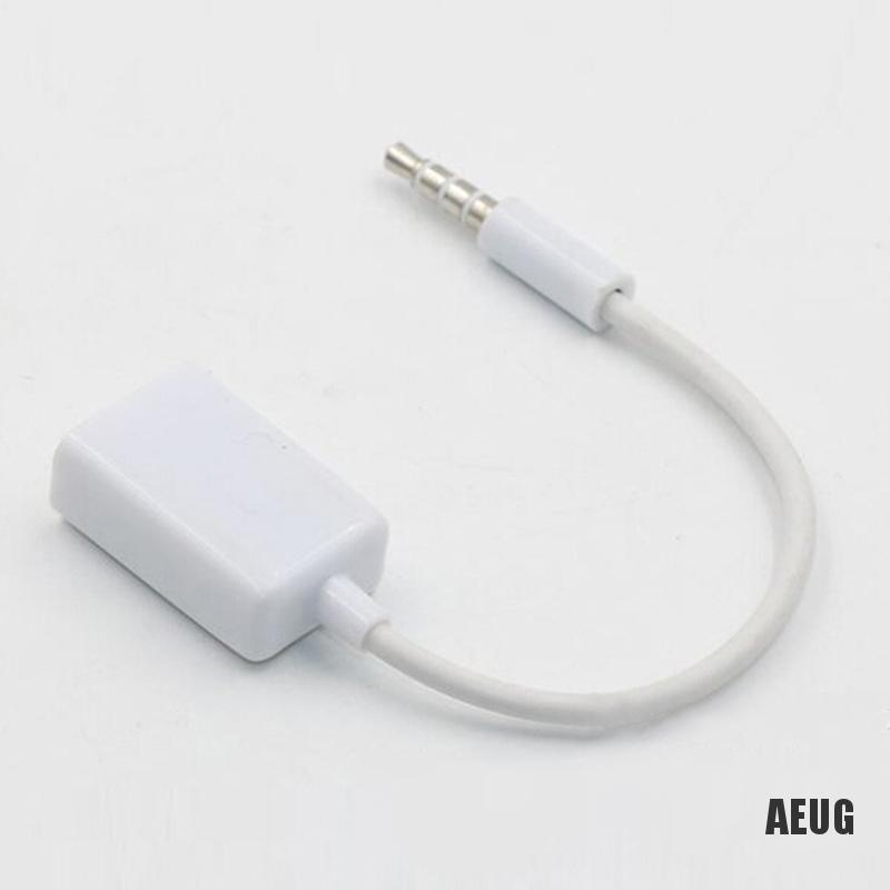 Dây Cáp Chuyển Đổi Âm Thanh Aux Giắc Cắm 3.5mm Sang Usb 2.0 Chuyên Dụng Cho Mp3 Xe Hơi