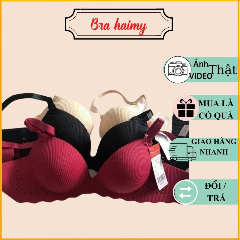 Áo lót nữ - Bra chip nữ - Bikini cúp ngực mềm mại , ôm sát vòng 1 ,Bra haimy