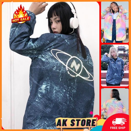 [Kèm Quà] ÁO KHOÁC DÙ LOANG 2 Lớp Phản Quang (Có Form Rộng XL) - AK.STORE