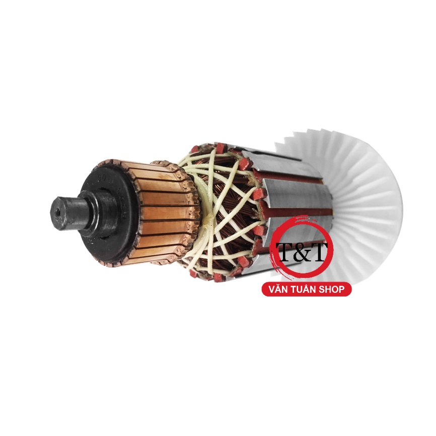 Rotor máy đục bê tông Makita 0810 dài 170 thân 48 có 7 răng suviet