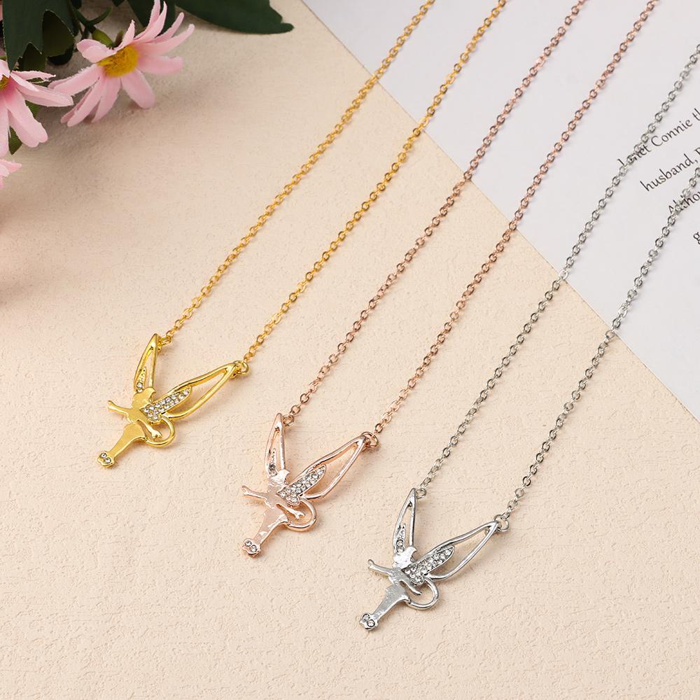 Dây Chuyền Mặt Hình Đôi Cánh Thiên Thần|Vòng Cổ Choker Thời Trang Cá Tính