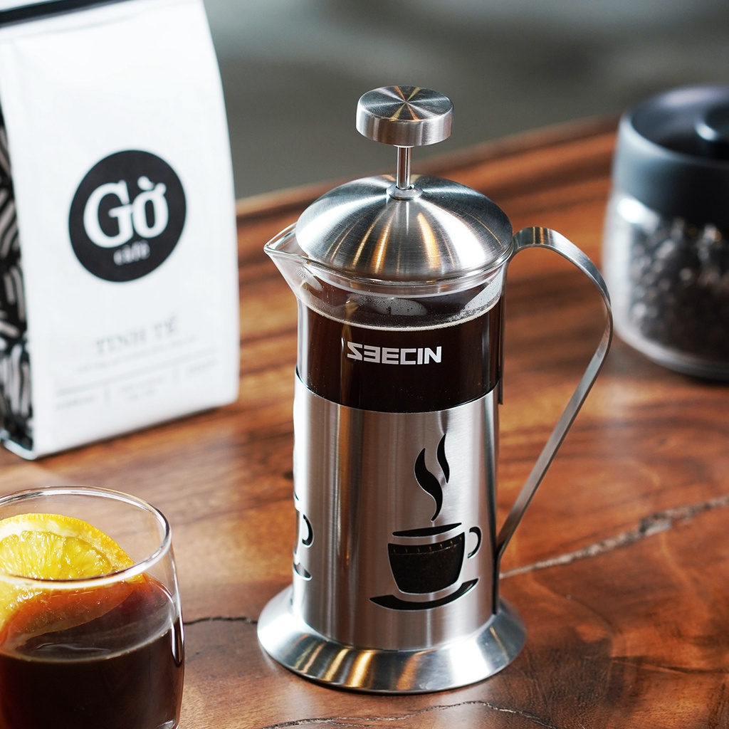 Mua Bình French Press- Bình pha cà phê kiểu Pháp inox 304 Seecin- Gờ ...