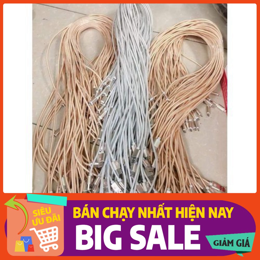 Dây Sạc IPhone, Android, Type C Dài 3M Bọc Dù