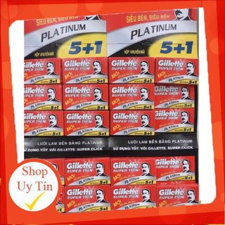 Hộp 5 Cái Lưỡi Lam Gillette Super Thin