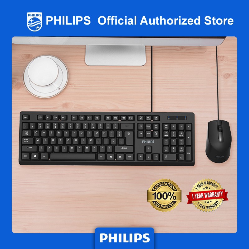 Bộ Bàn Phím Và Chuột Philips C234  Cho Máy Tính