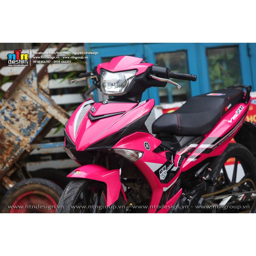 Tem rời Exciter 150 hồng đen mẫu mới 2022 , tem 3 lớp cao cấp