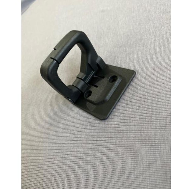 Móc treo đồ mẫu xe SH 2 lỗ bằng mủ đen cao cấp.