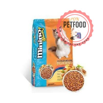 HN (1 Gói 350gr) Minino Yum (2 vị) - Thức ăn viên cho mèo mọi lứa tuổi - thức ăn mèo dạng hạt khô