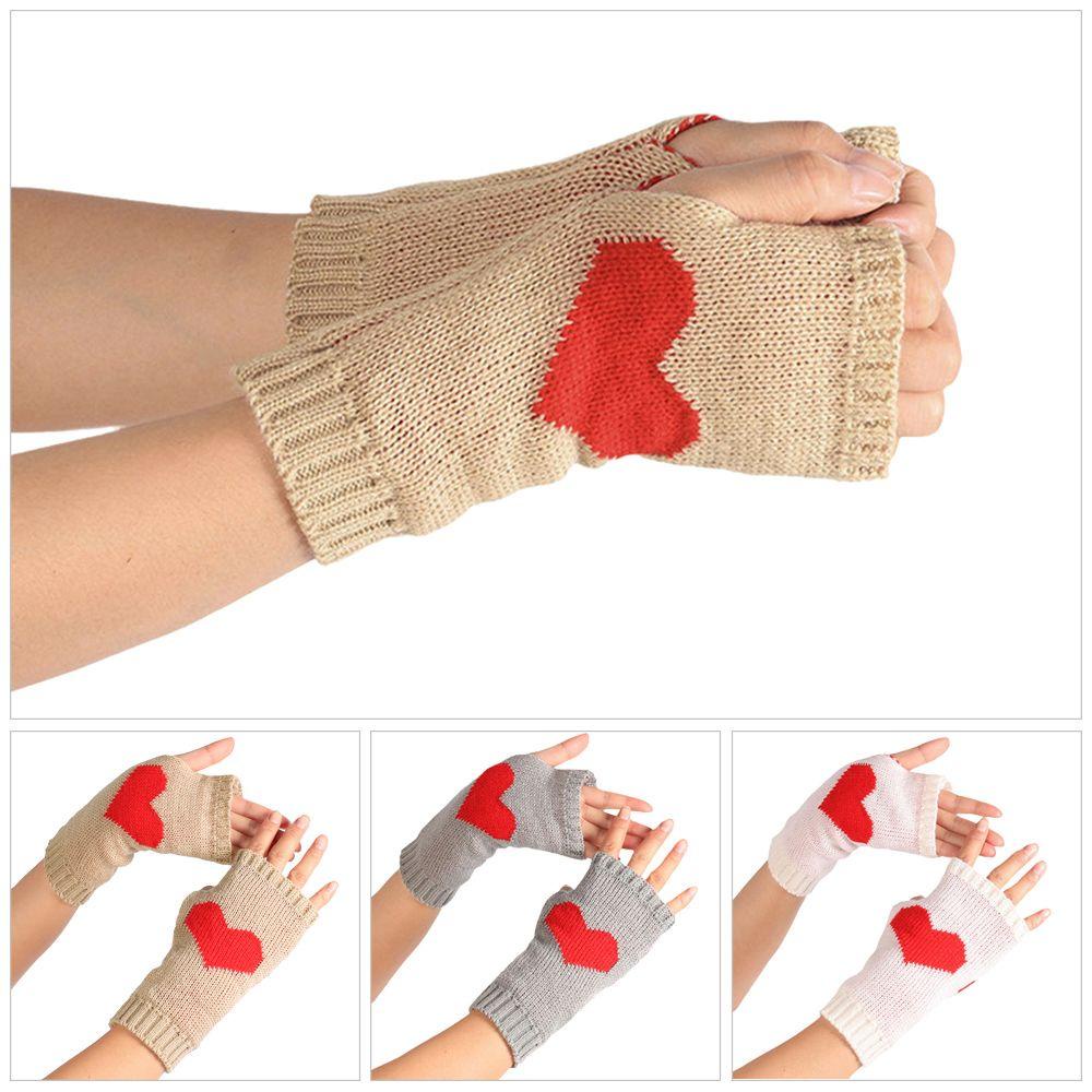 BEBETTERM Găng Tay Cảm Ứng Hình Trái Tim