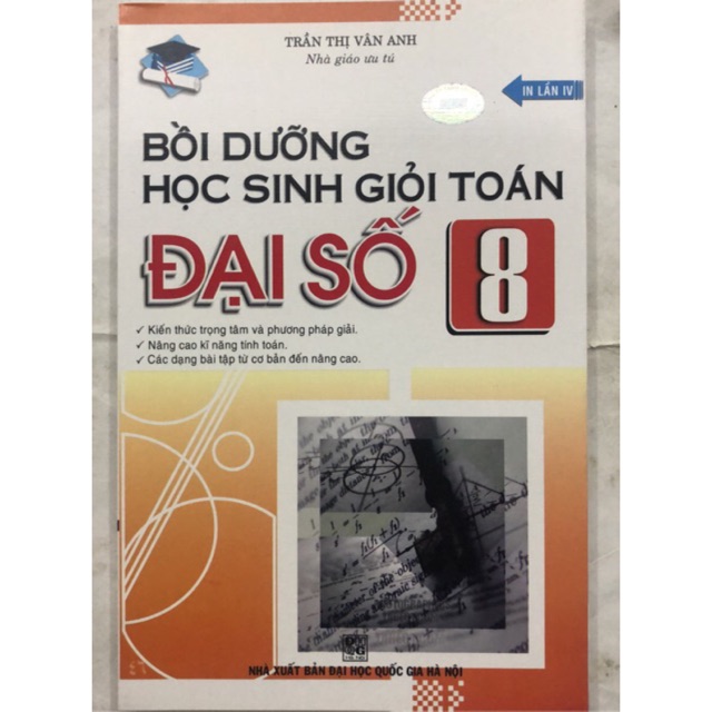 Sách - Bồi dưỡng học sinh giỏi Toán Đại số 8
