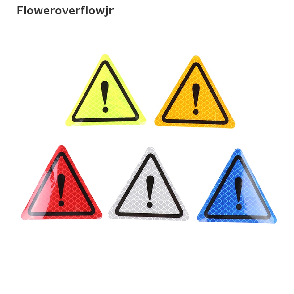 Miếng dán phản quang cảnh báo an toàn hình tam giác cho đuôi xe hơi