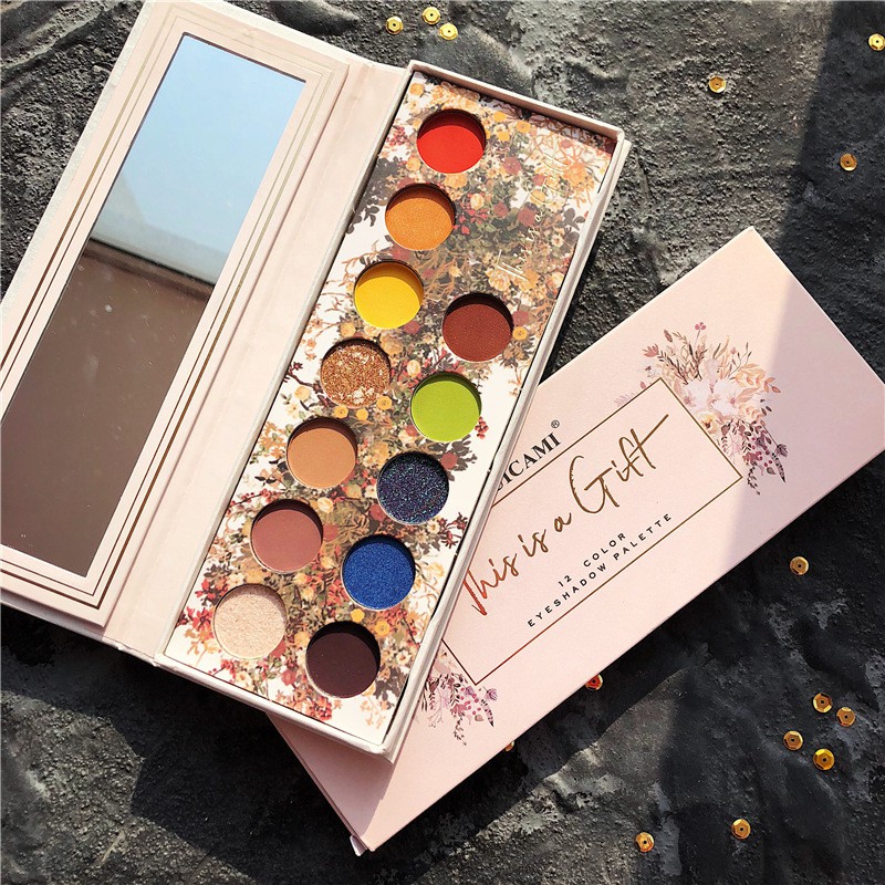 (SALE 50%) BẢNG PHẤN MẮT 12 Ô GUICAMI THIS IS A GIFT