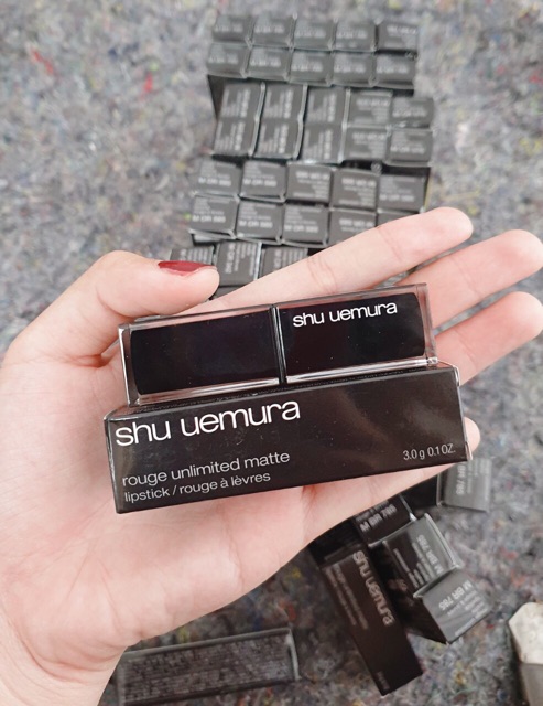 Son shu uemura vỏ đen đủ màu chuẩn auth 100% bill nhật | BigBuy360 - bigbuy360.vn