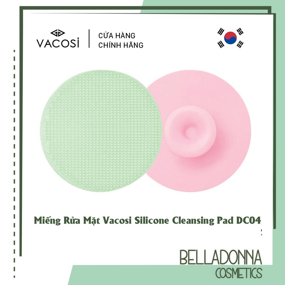 Miếng Rửa Mặt Vacosi Silicone Cleansing Pad DC04