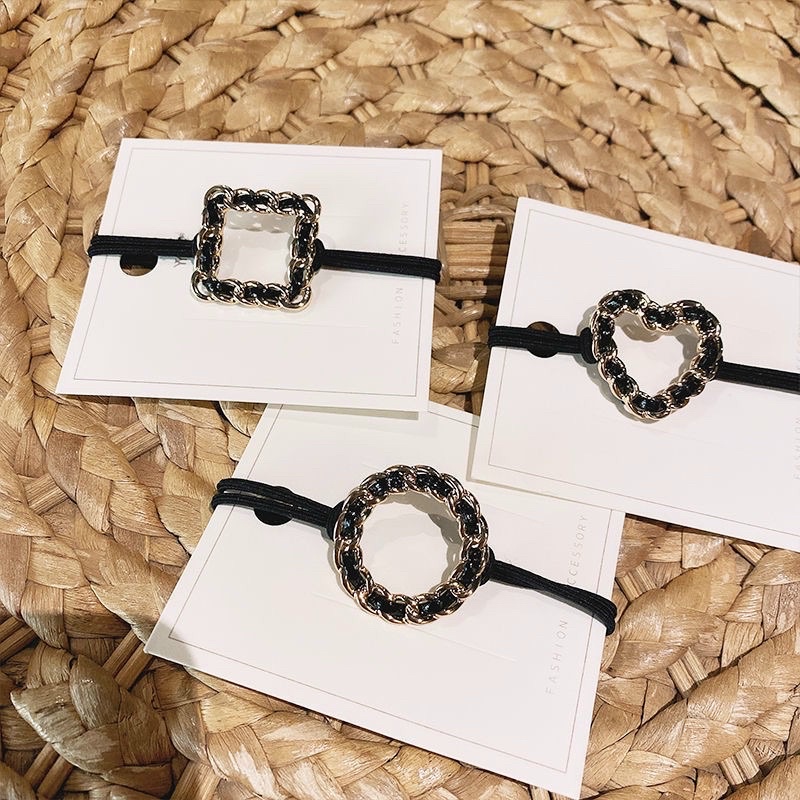 Dây buộc tóc mặt đá to đẳng cấp siêu đẹp !