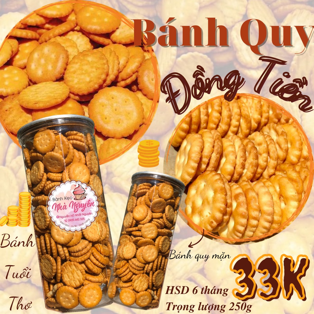 BÁNH QUY TRÒN MẶN