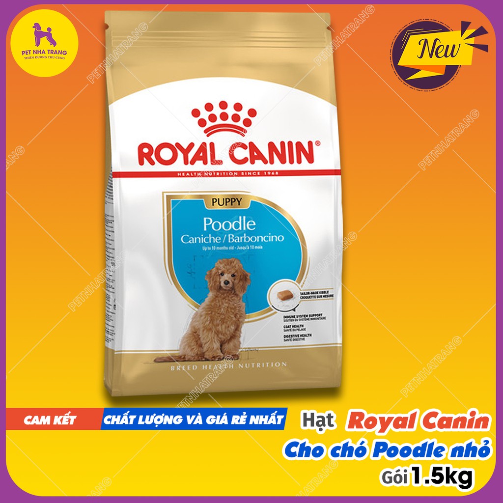 Thức ăn hạt Royal Canin Poodle Junior 1.5kg GIÁ TỐT CHÍNH HÃNG