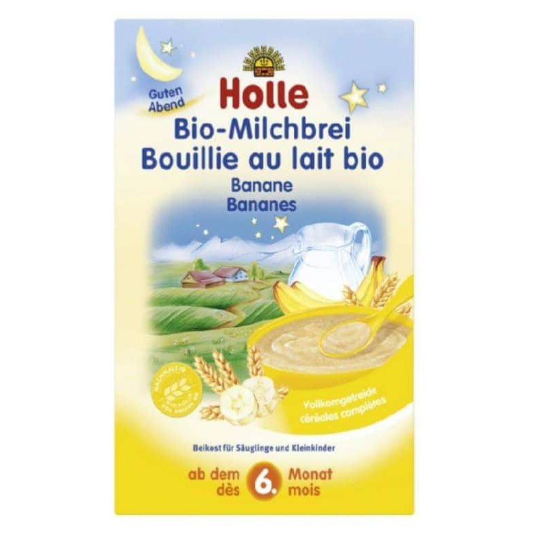 Bột ăn dặm chuối hữu cơ Holle 250gram