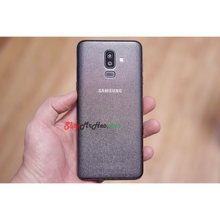 Bộ 3 Skin Dán Mặt Lưng Vân 3D Samsung J8 2018