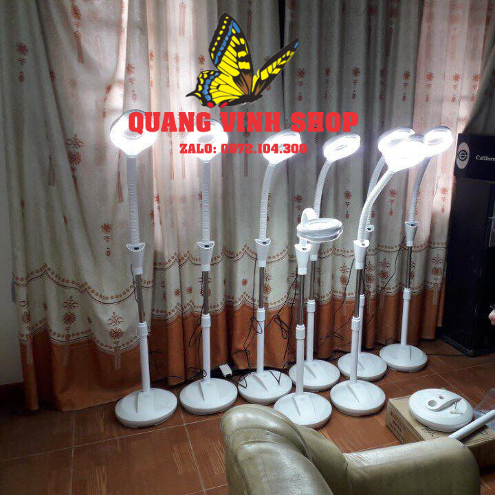 Đèn nối mi spa có nút tăng giảm ánh sáng