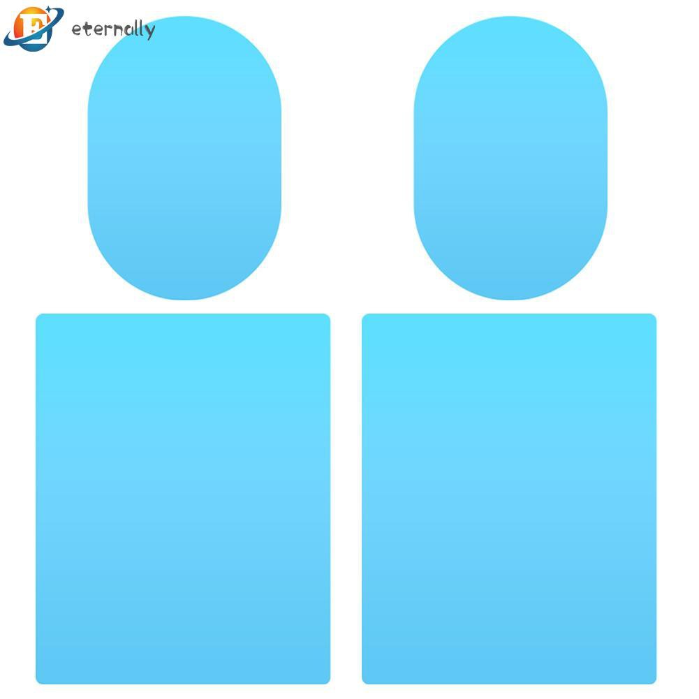 Set 4 Miếng Phim Dán Chống Nước Mưa Cho Kính Chiếu Hậu Xe Ô Tô