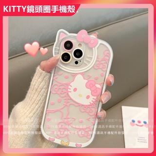 Ốp Điện Thoại Chống Sốc Có Vòng Đỡ Hình Hello kitty Cho iPhone 13 11 12 Pro Max xr xs xmax