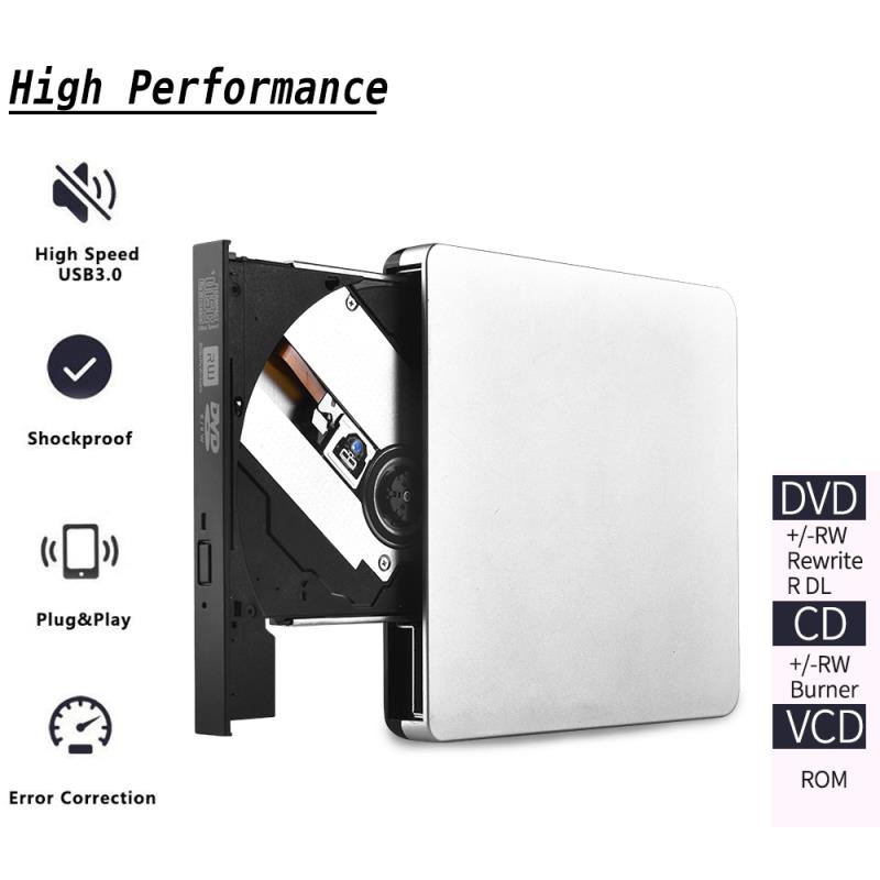 Đầu đọc đĩa DVD gắn ngoài dùng ghi đè có cổng USB 2.0 | BigBuy360 - bigbuy360.vn