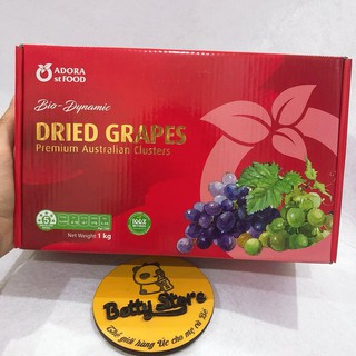 Nho Khô Nguyên Cành Adora St Food Dried Grapes 1kg Của Úc