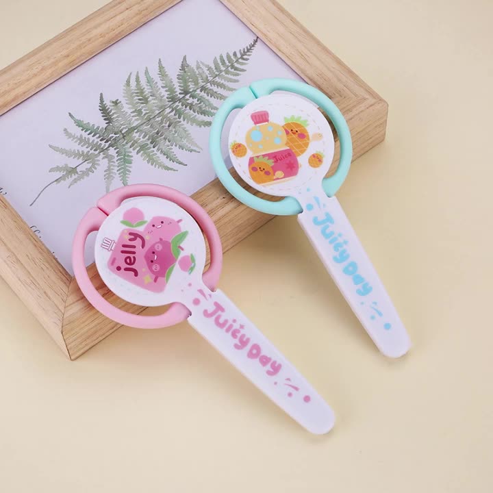 Kéo Bao Nhựa Hình Hoa Quả Dễ Thương