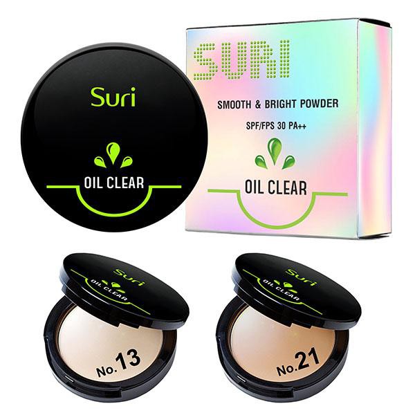 Phấn Trang Điểm Suri Oil Clear Smooth & Bright Powder Hàn Quốc