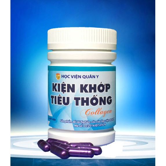 Kiện khớp tiêu thống Collagen hỗ trợ xương khớp của Học viện Quân Y