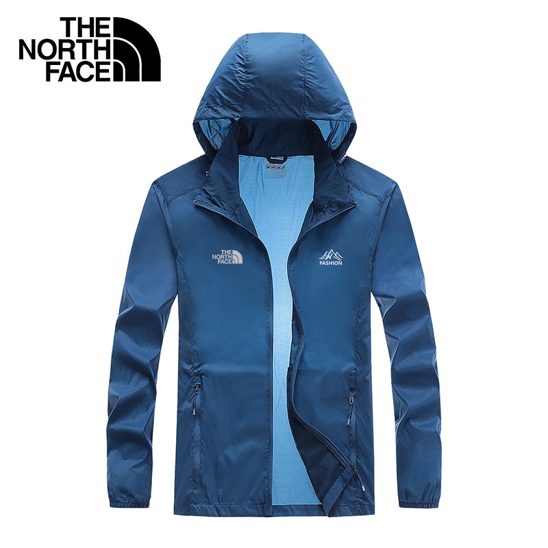 The North Face Áo Khoác Thể Thao Có Mũ Trùm Chống Nắng Chống Nước Mau Khô Cho Nam