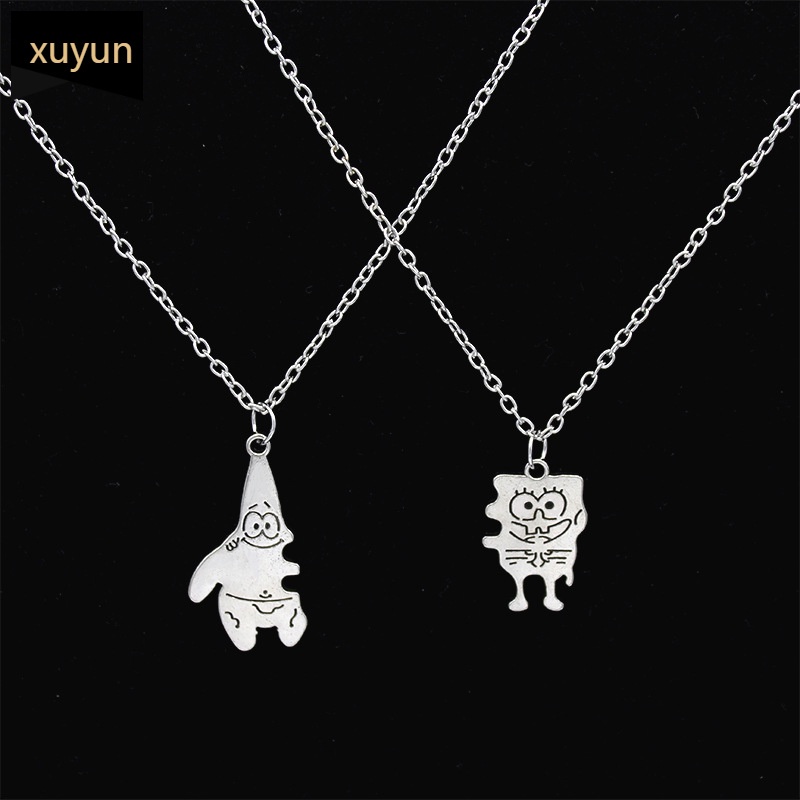 Vòng cổ Kiểu Dáng Hoạt Hình Dễ Thương Cho Cặp Đôi