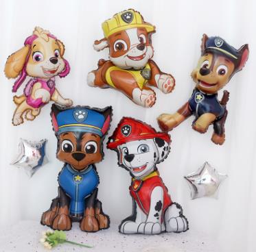 Bong bóng hình chú chó Paw Patrol 3D trang trí tường DIY