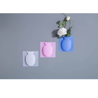 Bình Hoa Silicon Dán Tường,Dán Kính Decor Trang Trí