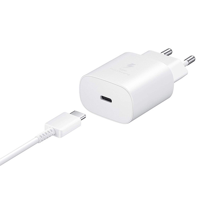 Bộ Sạc nhanh SS 25W Cổng Type C Dùng Cho Note 10 Note 20, S20, S20+, S20 Ultra- Phụ Kiện AZ