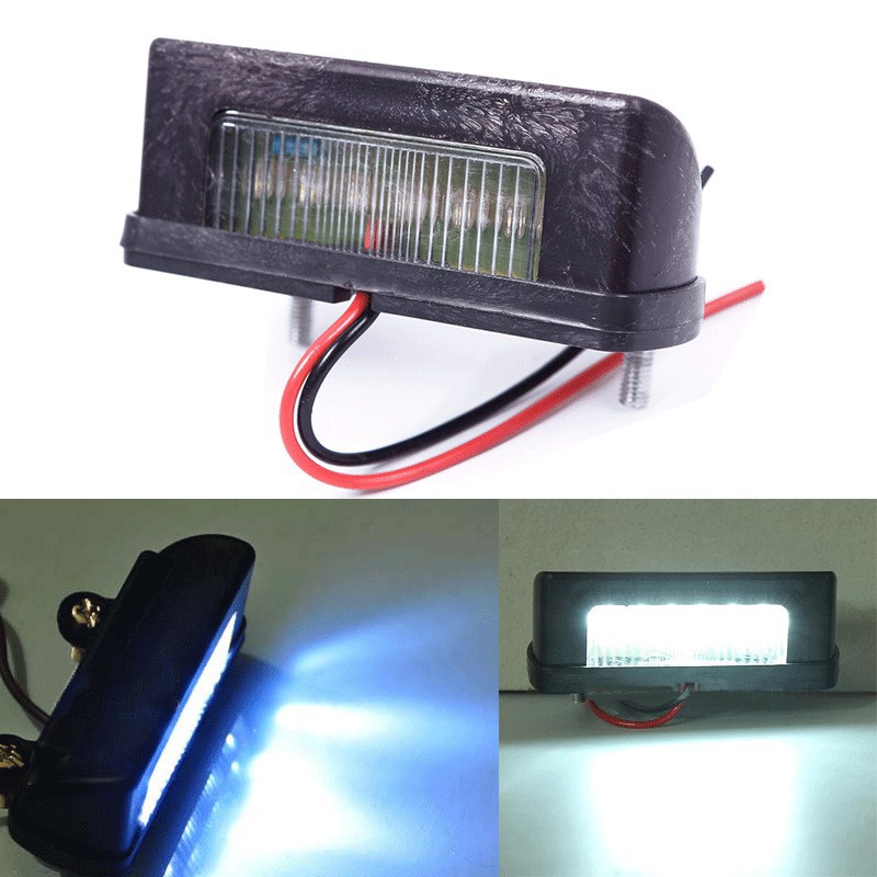 Đèn LED 12V chiếu sáng biển số xe tải