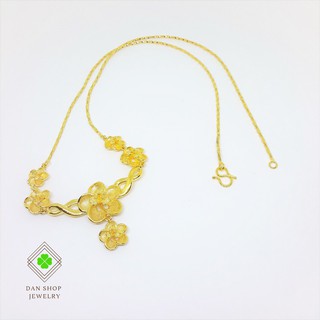 BỘ TRANG SỨC HOA MAI MẠ VÀNG
