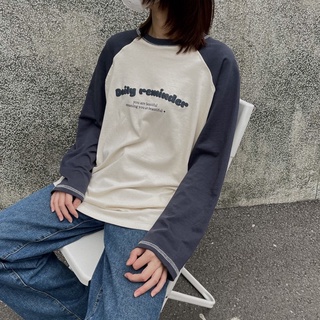 ÁO RAGLAN LONGSLEVE “ Daily reminder “